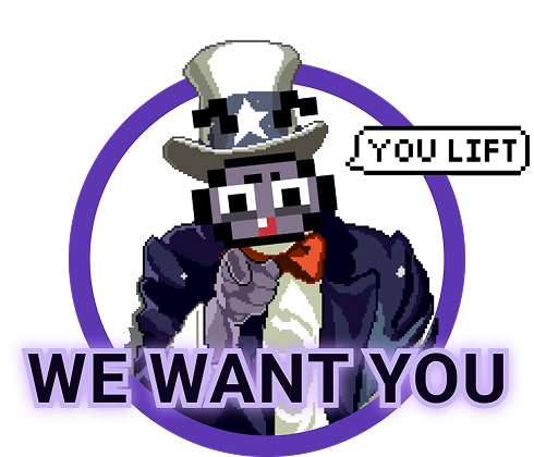 we want you - you lift